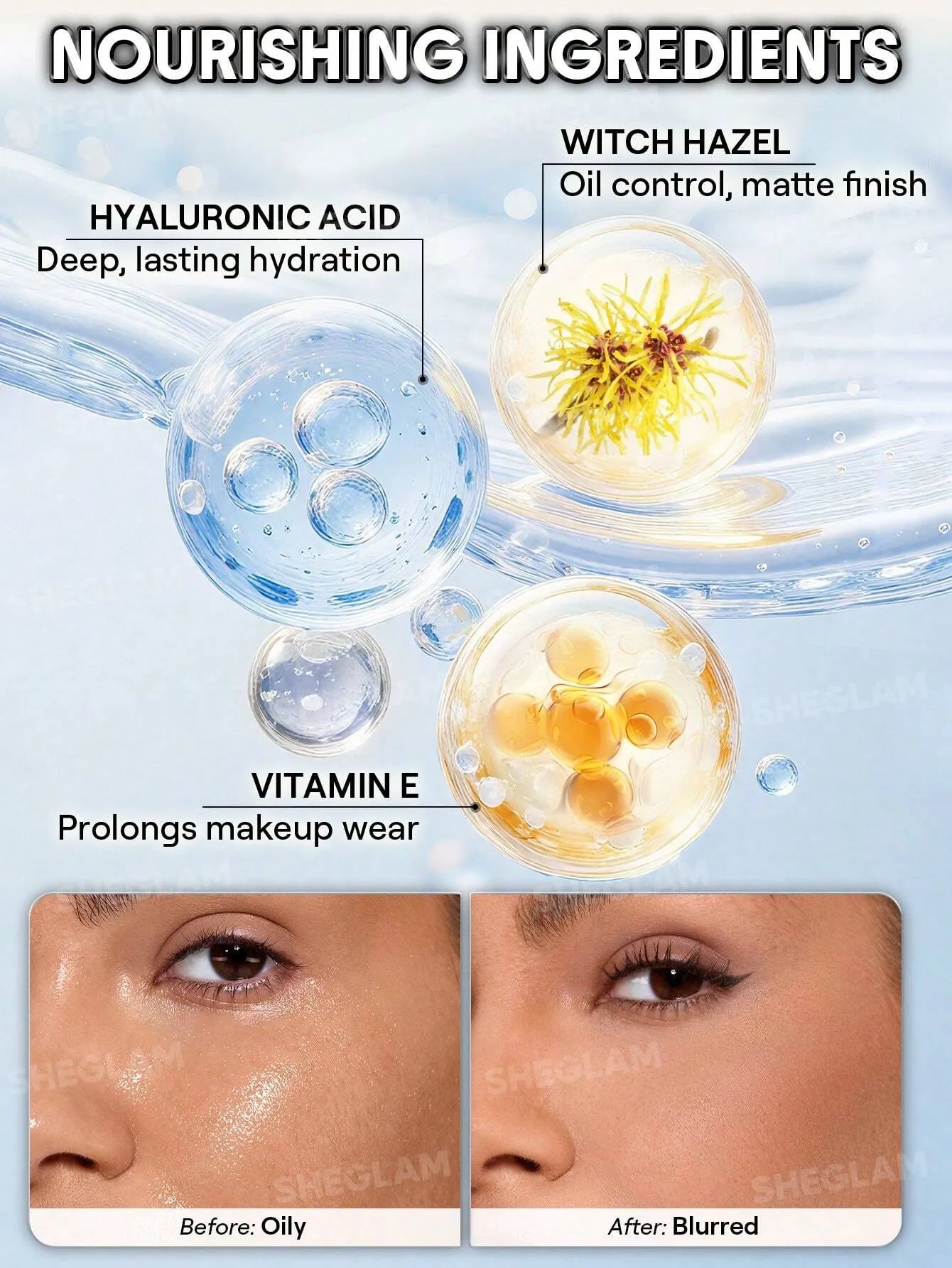 Sheglam - Camera On Blurring Waterproof Setting Spray
