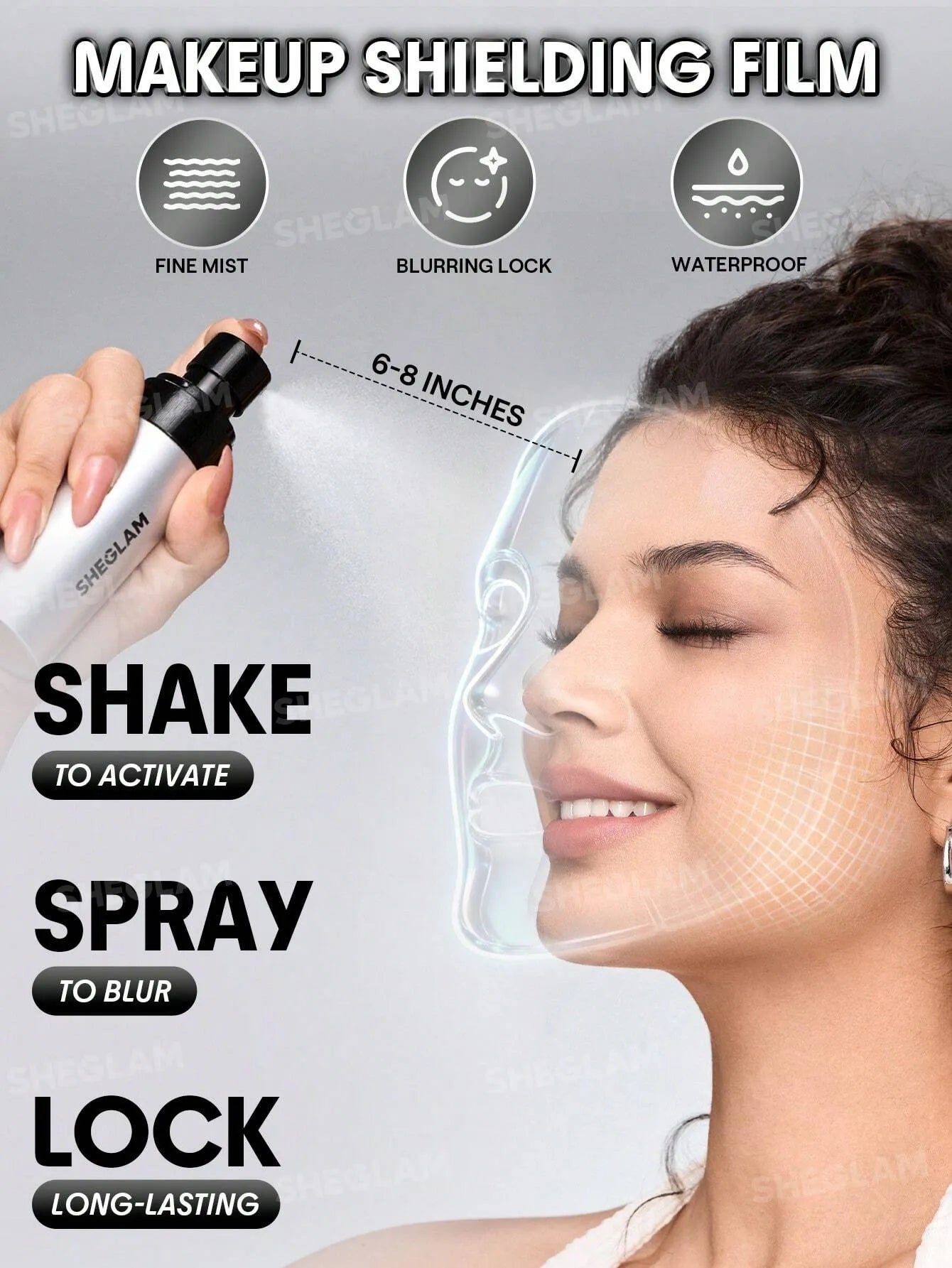 Sheglam - Camera On Blurring Waterproof Setting Spray