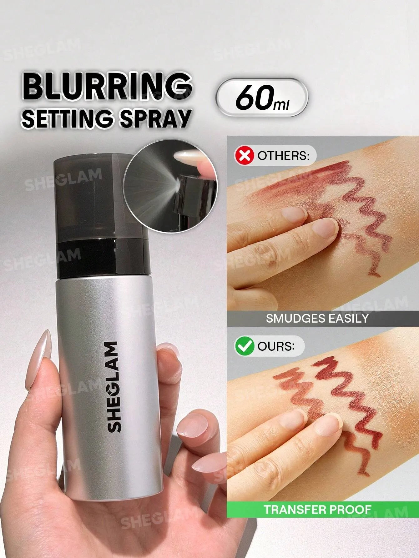 Sheglam - Camera On Blurring Waterproof Setting Spray