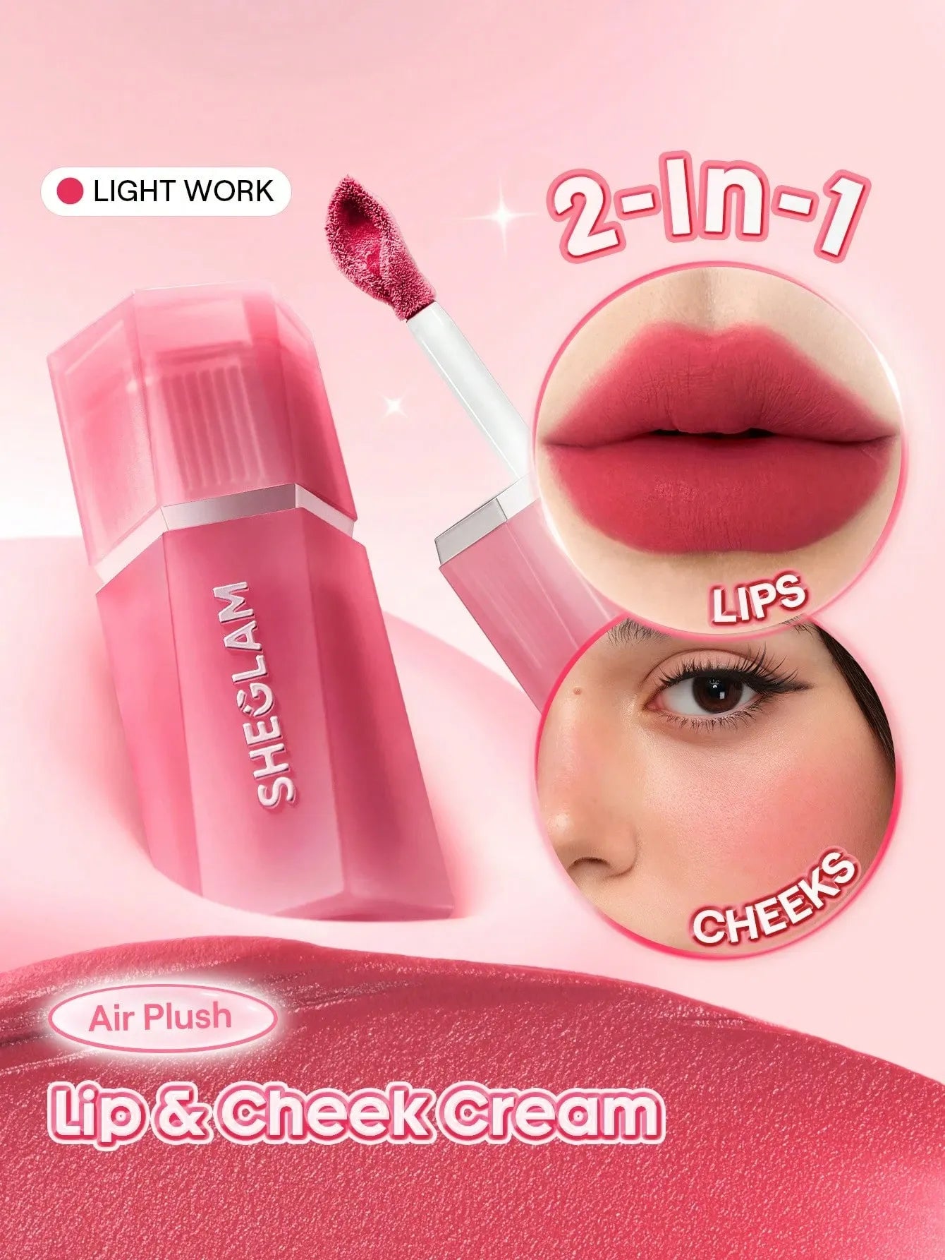 Sheglam - Air Plush Lip & Cheek Cream