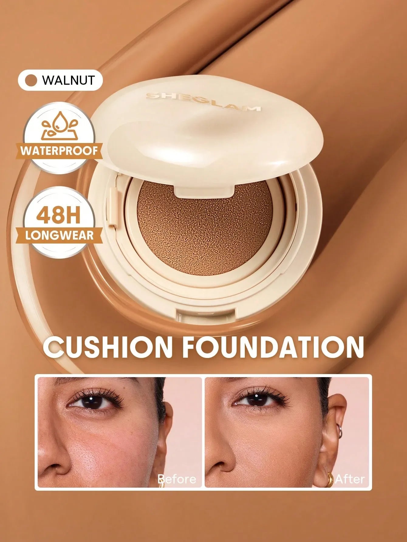 Sheglam - Lock & Go Long-Lasting Cushion Foundation
