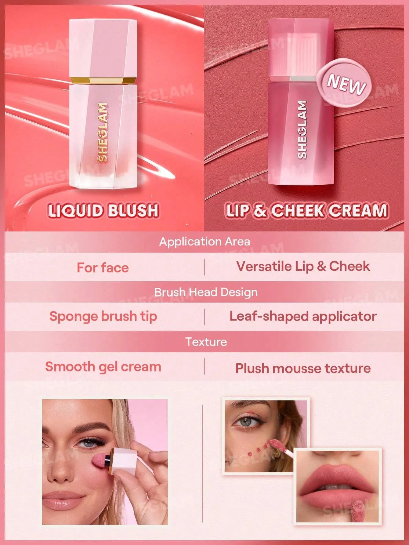 Sheglam - Air Plush Lip & Cheek Cream