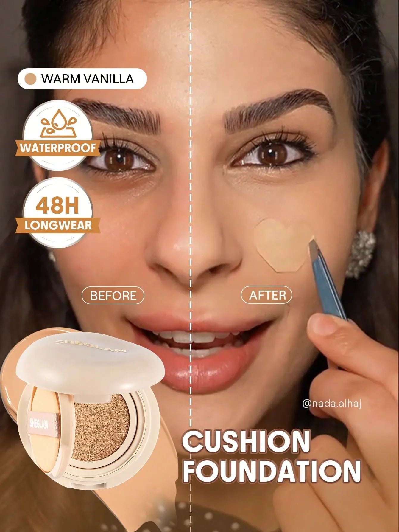Sheglam - Lock & Go Long-Lasting Cushion Foundation