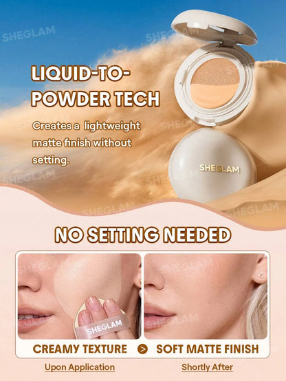 Sheglam - Lock & Go Long-Lasting Cushion Foundation