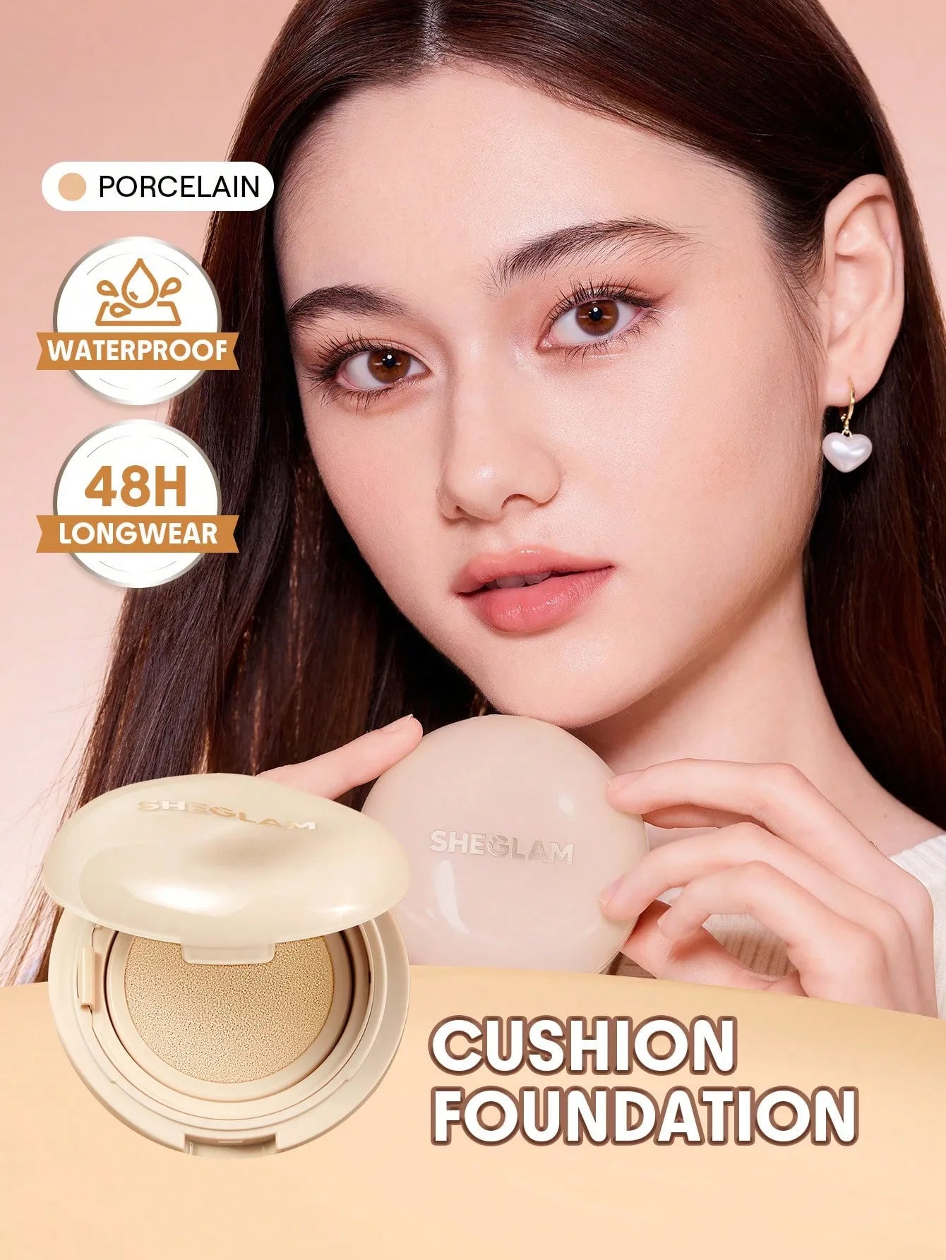 Sheglam - Lock & Go Long-Lasting Cushion Foundation