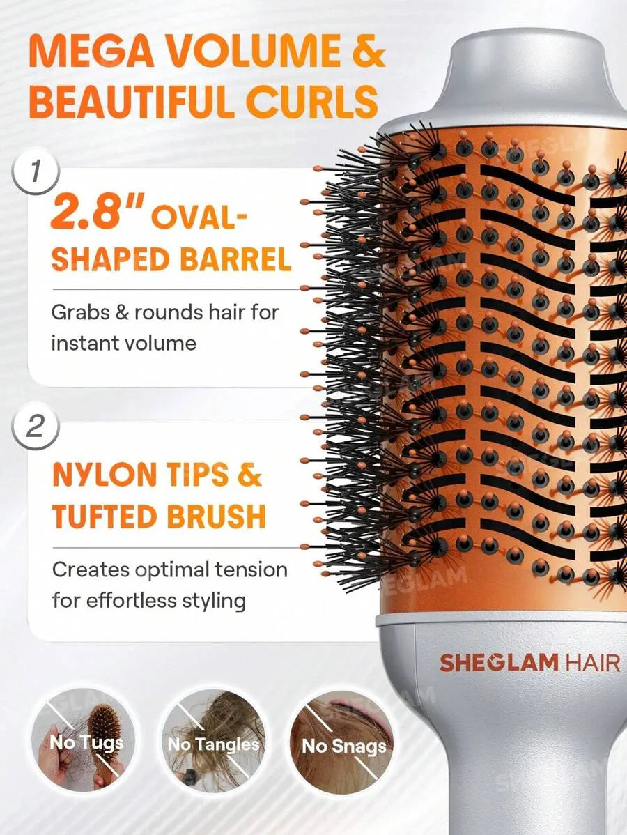 Sheglam - Hair Blowout Bliss Volumizing Hot Air Brush Uk Plug
