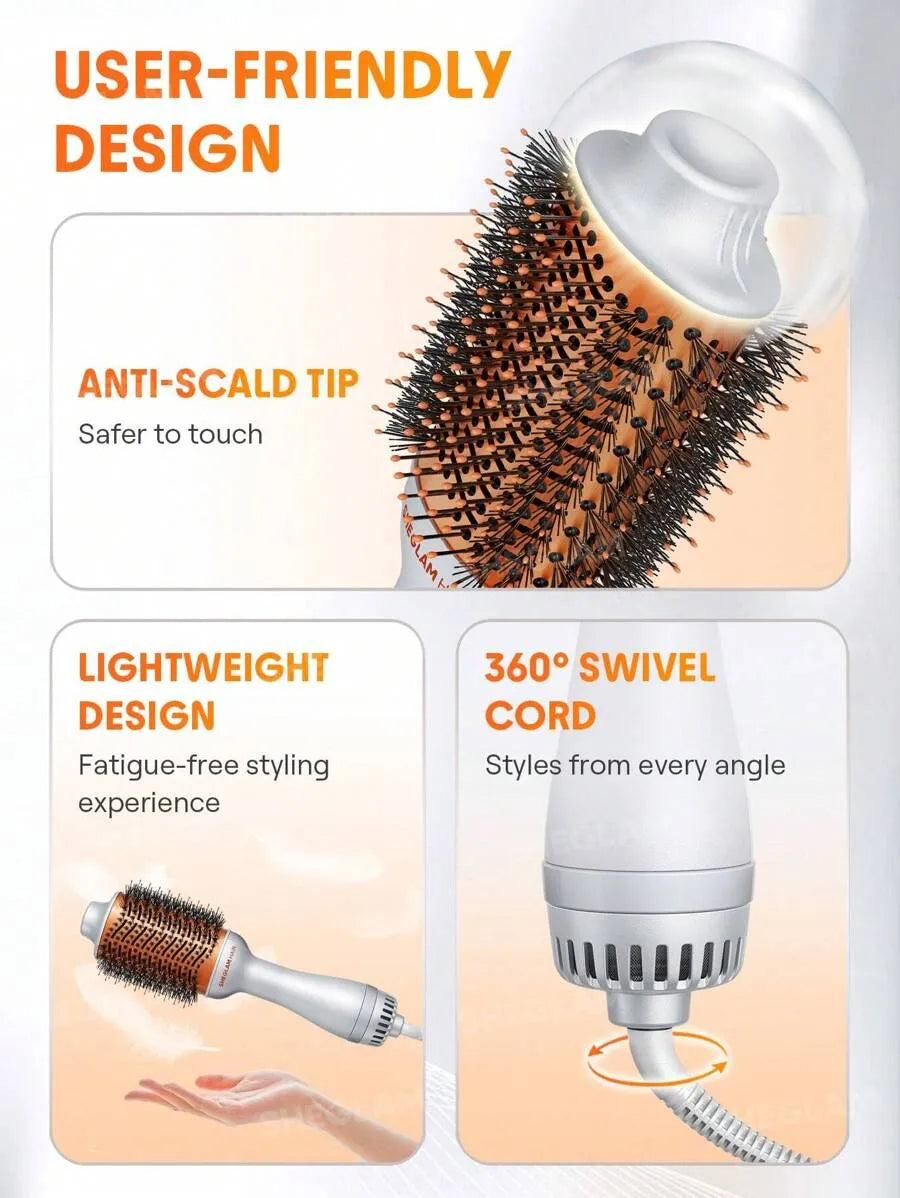Sheglam - Hair Blowout Bliss Volumizing Hot Air Brush Uk Plug