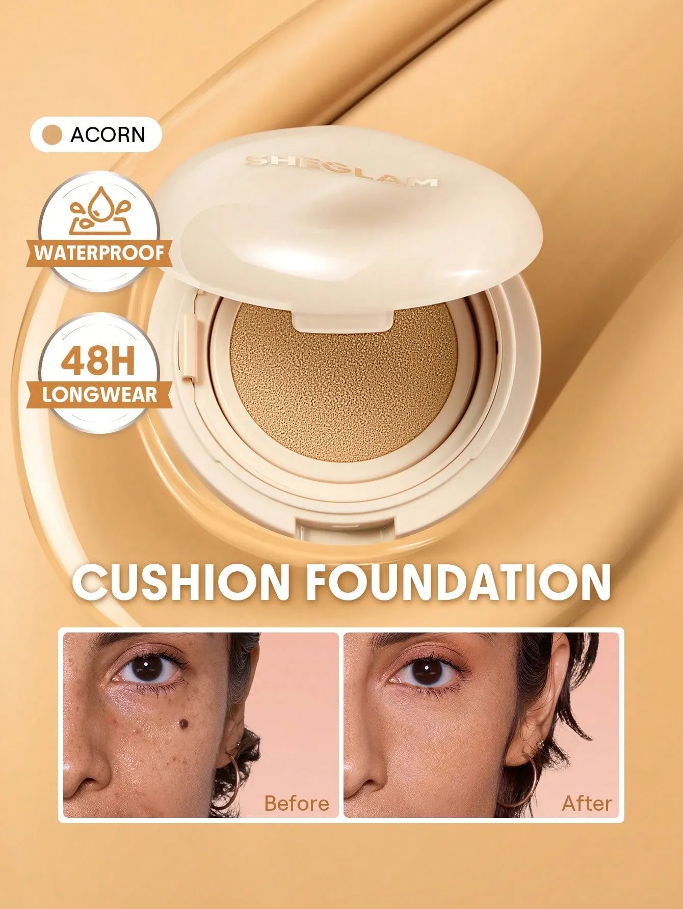 Sheglam - Lock & Go Long-Lasting Cushion Foundation