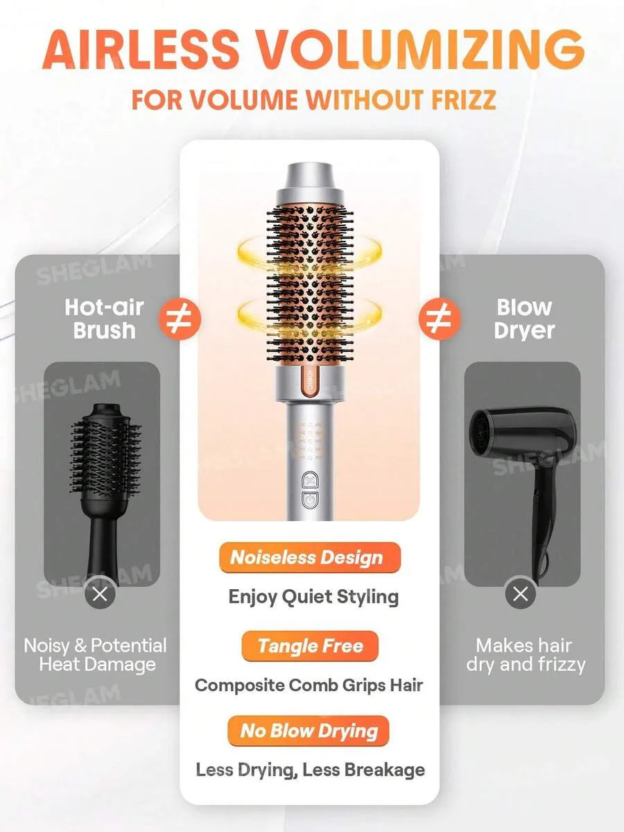 Sheglam - Hair It - Curl Thermal Blowout Brush 38Mm Uk Plug