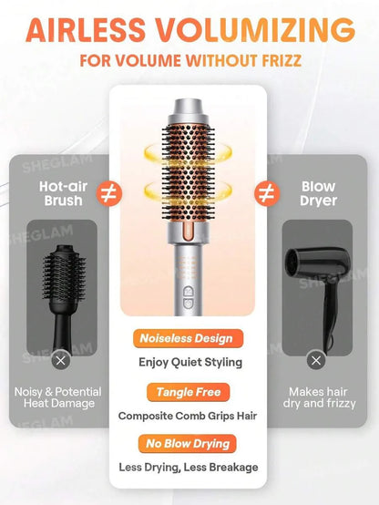 Sheglam - Hair It - Curl Thermal Blowout Brush 38Mm Uk Plug