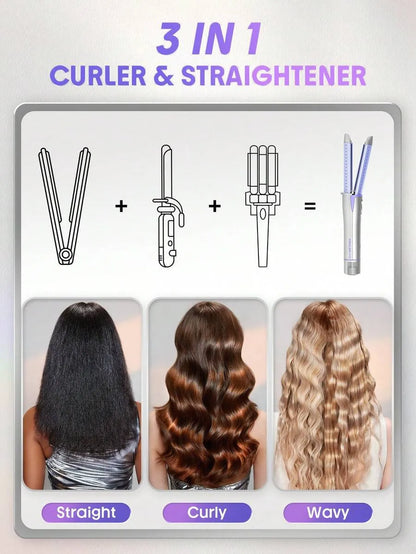 Sheglam - Hair Cool Lock Airflow Styler, 360° Airflow Styler Curling Iron