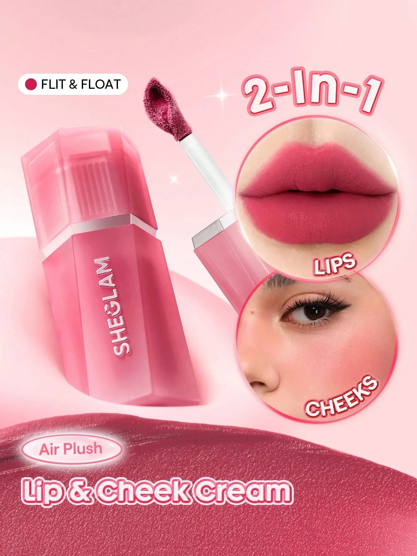 Sheglam - Air Plush Lip & Cheek Cream