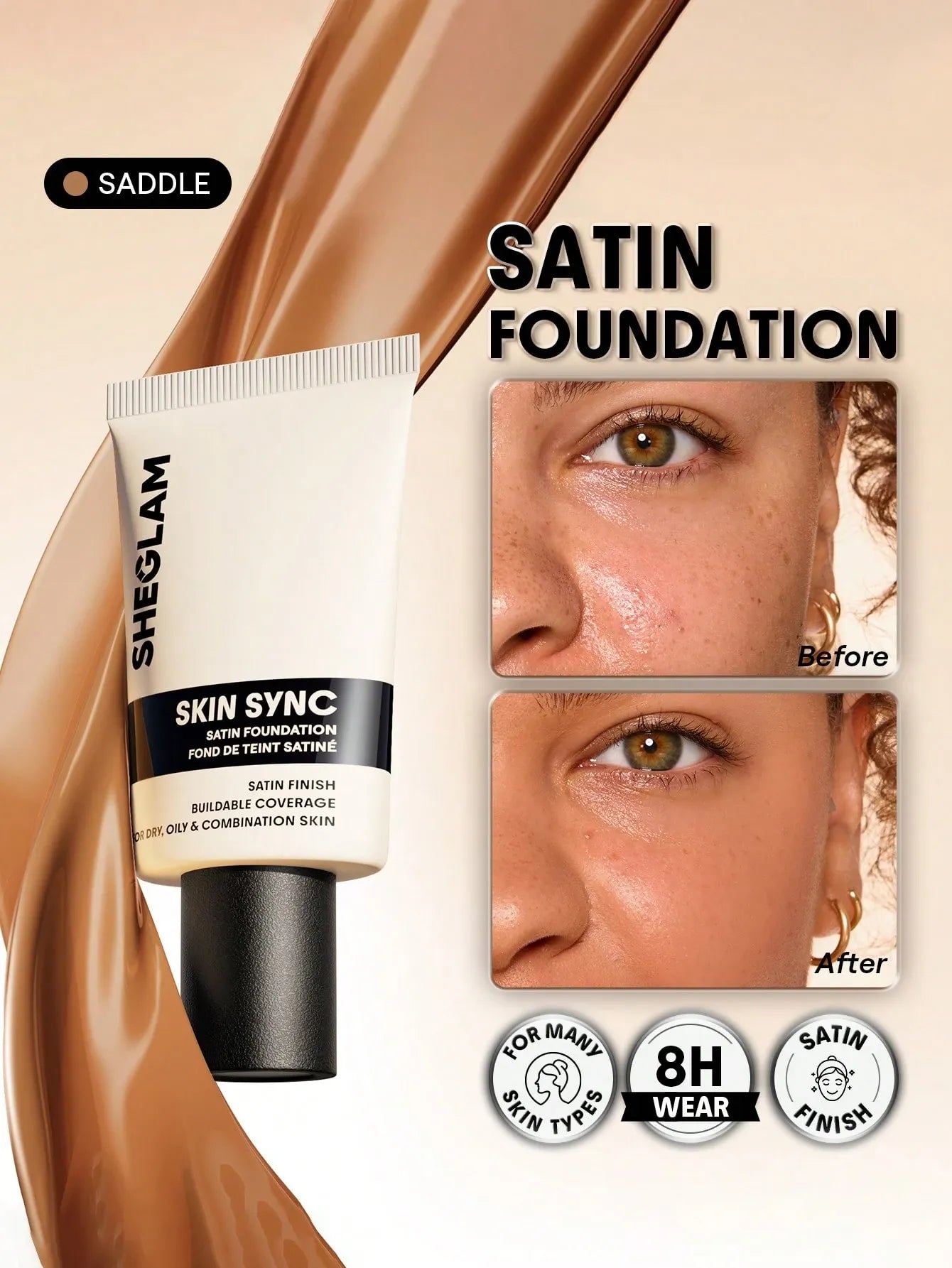 Sheglam - Skin Sync Satin Foundation