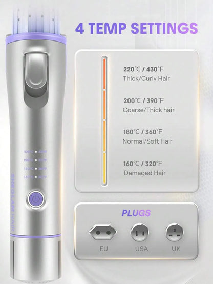Sheglam - Hair Cool Lock Airflow Styler, 360° Airflow Styler Curling Iron