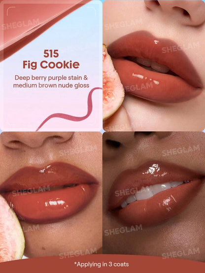 SHEGLAM - Line To Shine Peel-Off Lip Stain & Gloss Duo