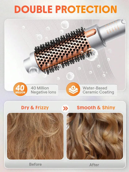 Sheglam - Hair It - Curl Thermal Blowout Brush 38Mm Uk Plug