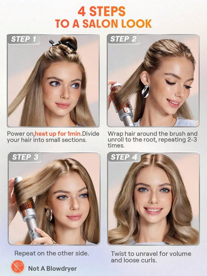 Sheglam - Hair It - Curl Thermal Blowout Brush 38Mm Uk Plug
