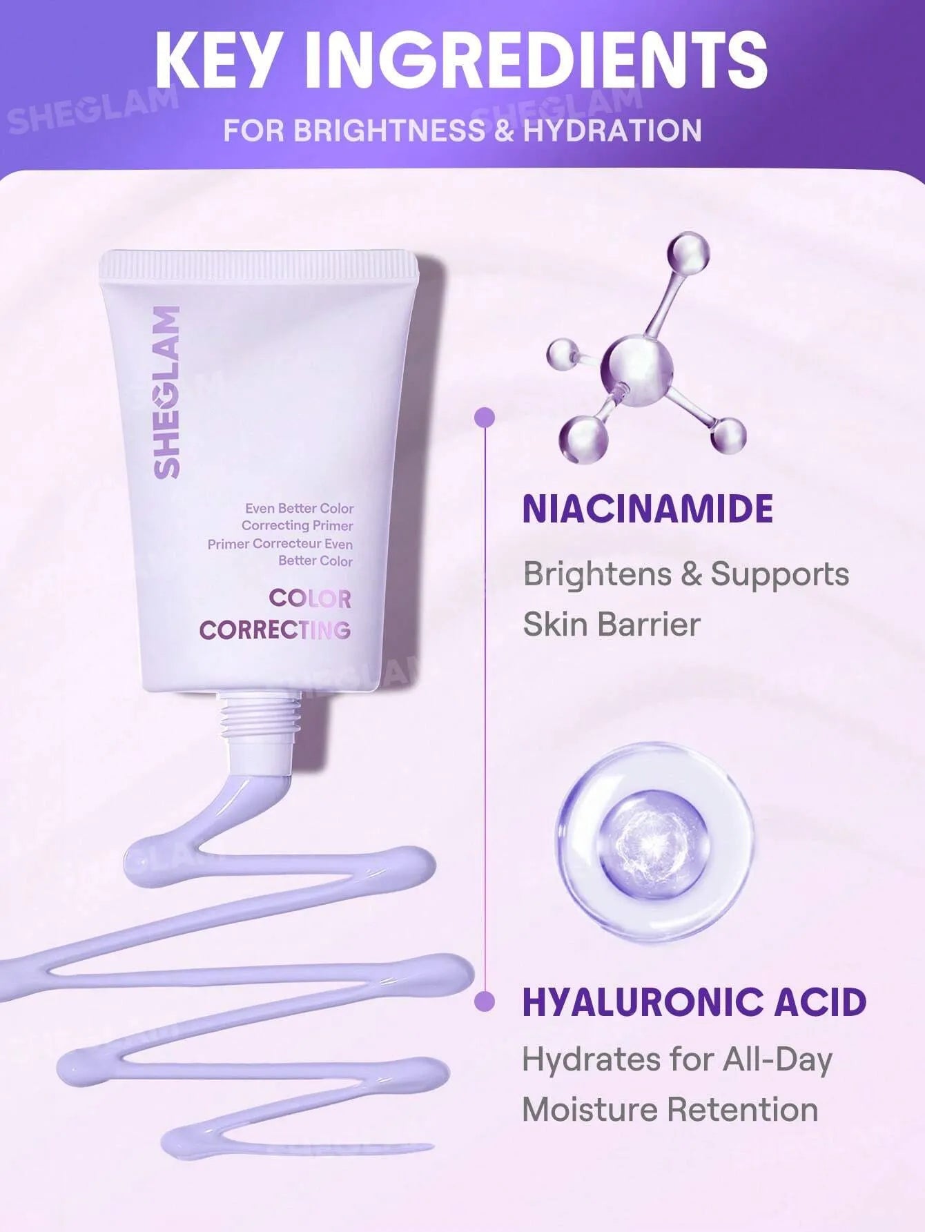 Sheglam - Even Better Color Correcting Primer-Purple