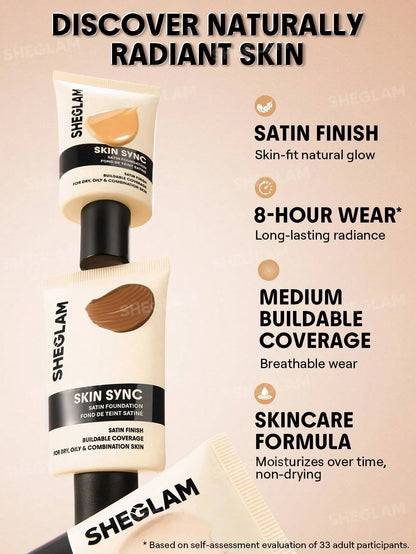 Sheglam - Skin Sync Satin Foundation