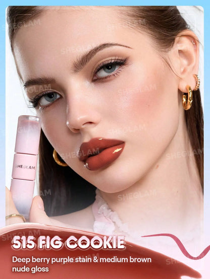 SHEGLAM - Line To Shine Peel-Off Lip Stain & Gloss Duo