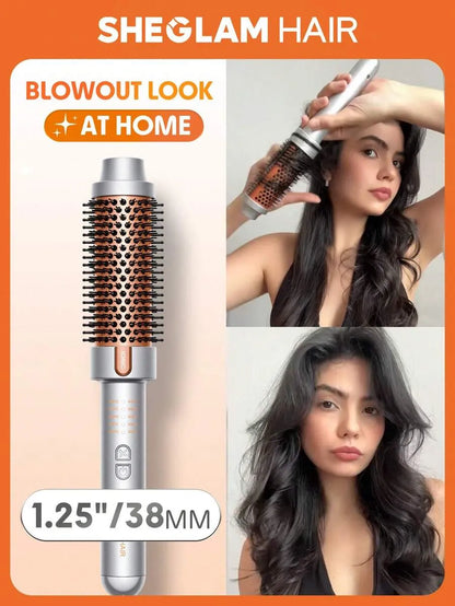 Sheglam - Hair It - Curl Thermal Blowout Brush 38Mm Uk Plug