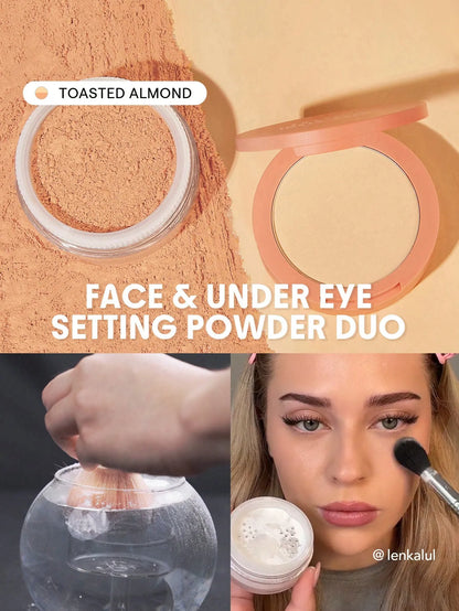 SHEGLAM - Insta-Ready Face & Under Eye Setting Powder Duo