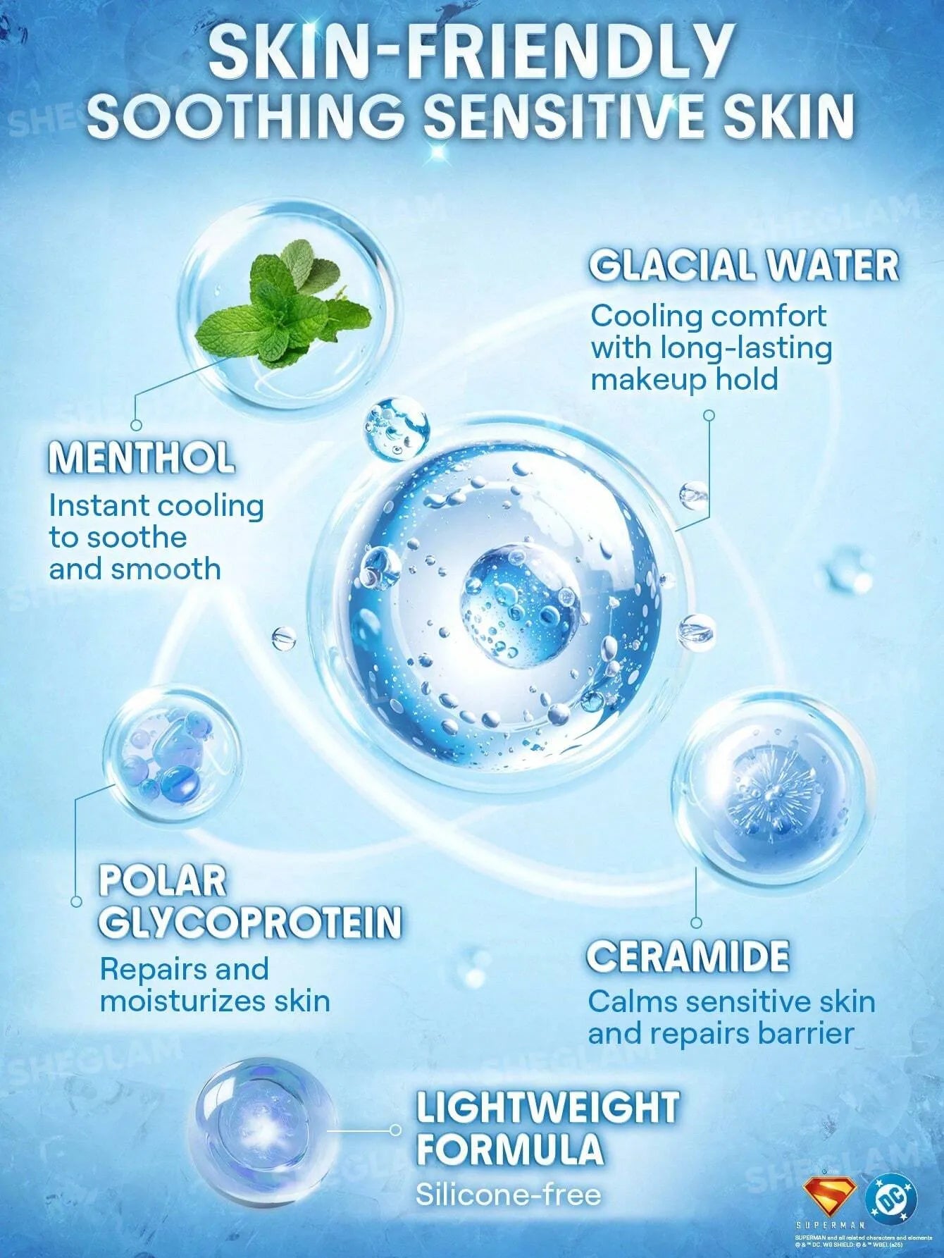 Sheglam - The Superman - Good Grip Cool Soothing Primer