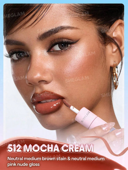 SHEGLAM - Line To Shine Peel-Off Lip Stain & Gloss Duo