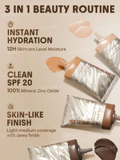 SHEGLAM - Dew & Done Skin Tint With SPF20