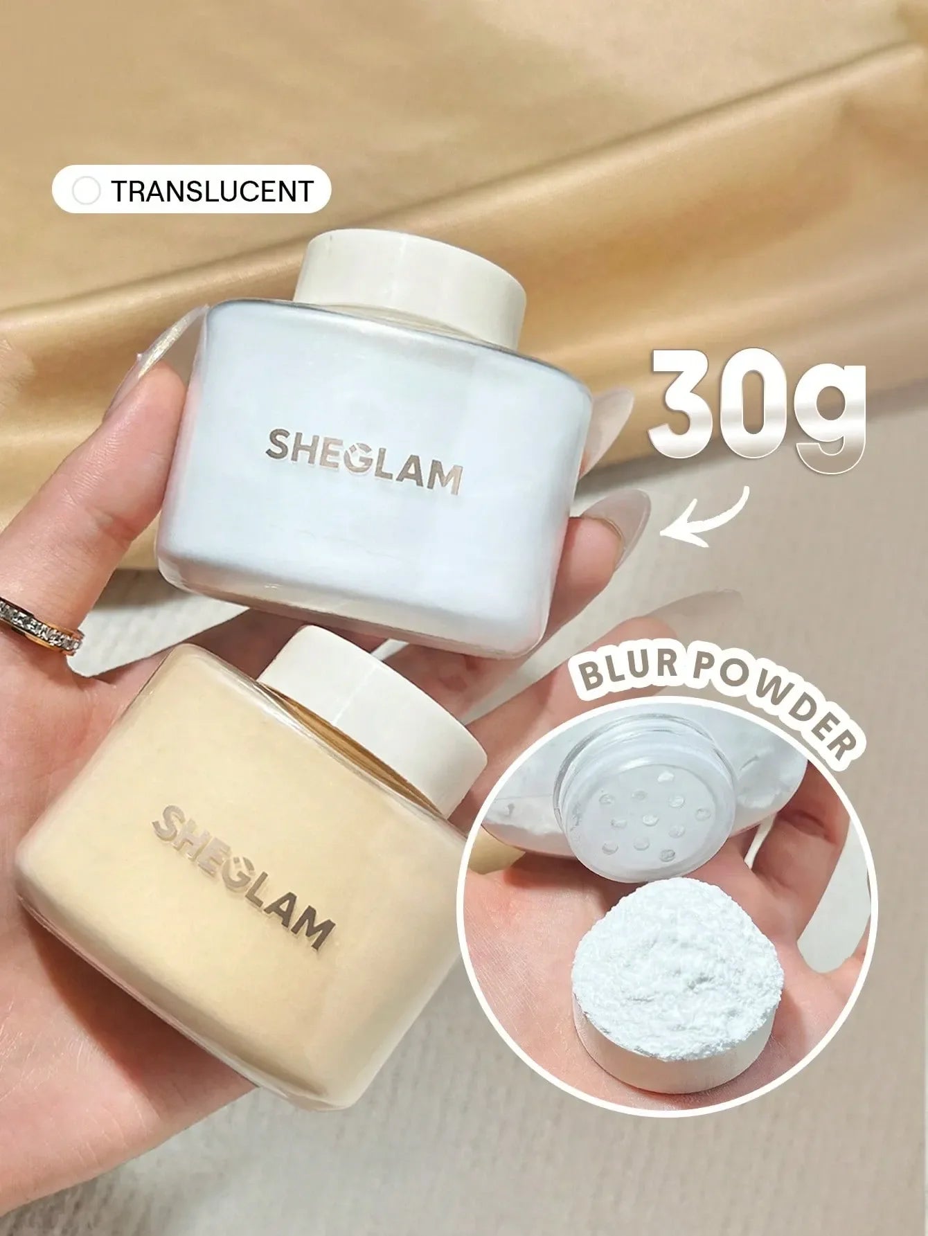 SHEGLAM - Blur In A Bottle Loose Setting Powder