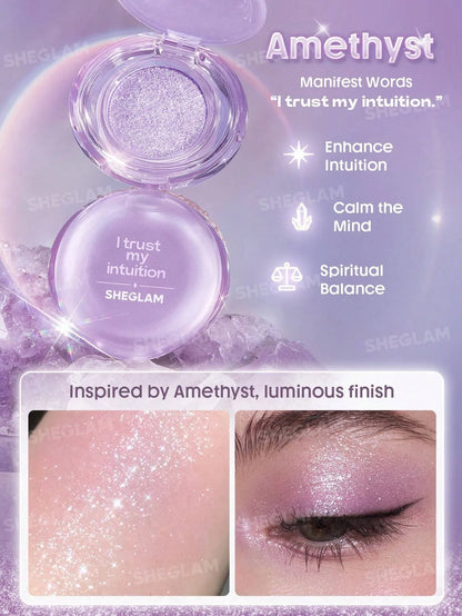 SHEGLAM - Crystal Intentions Manifesting Glow Glitter Eyeshadow
