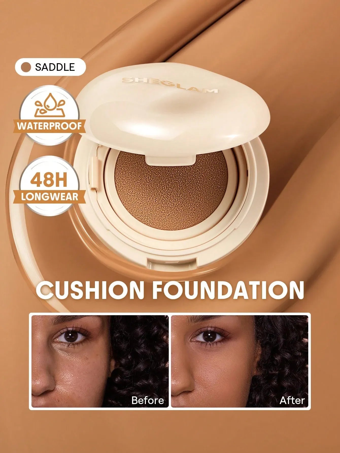Sheglam - Lock & Go Long-Lasting Cushion Foundation