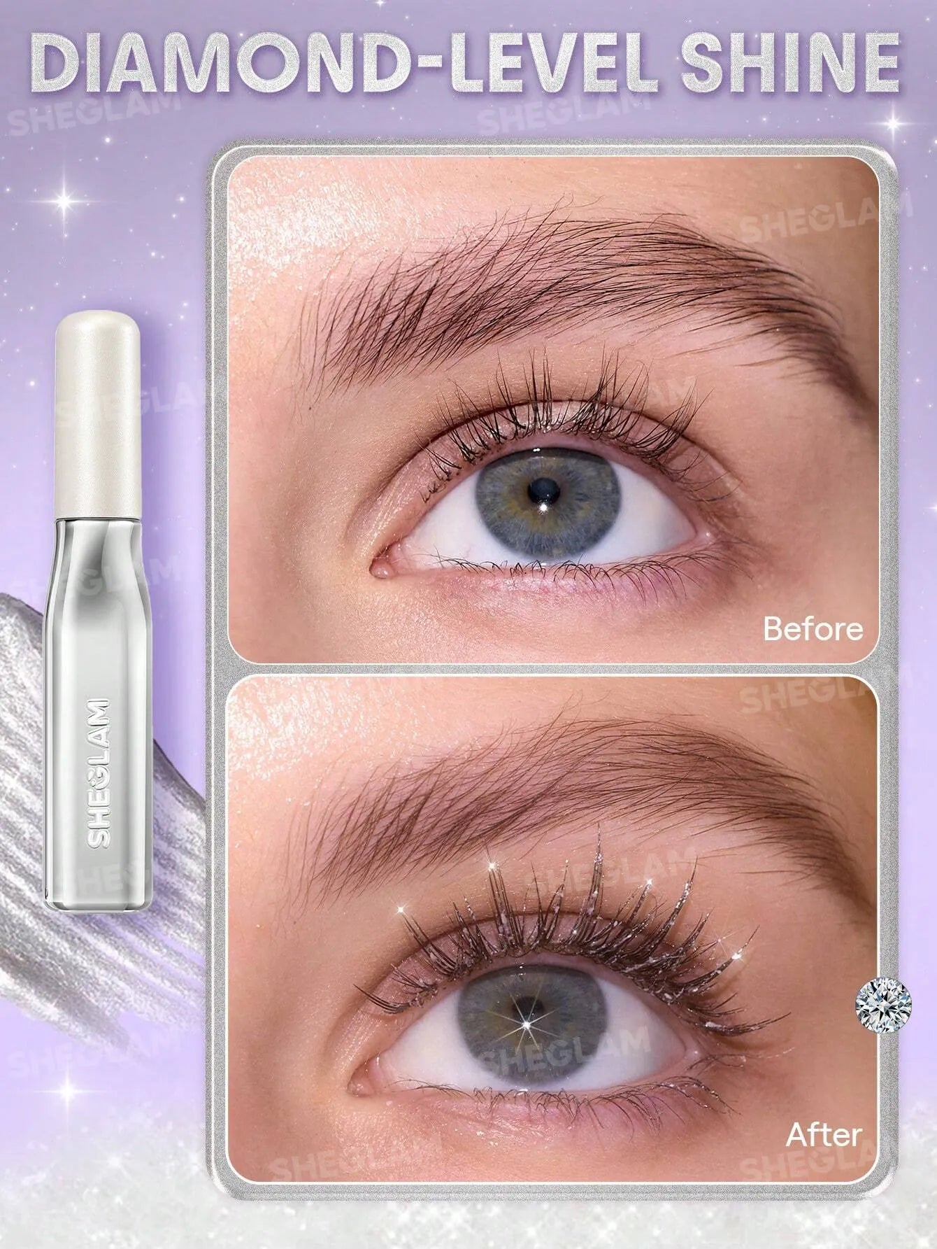 Sheglam -  Crystal Gaze Glitter Mascara
