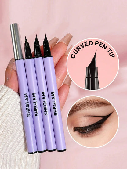 Shein - SHEGLAM Pro-Flex Angled Eyeliner Black Highly Pigmented Matte Beginner Eyeliner