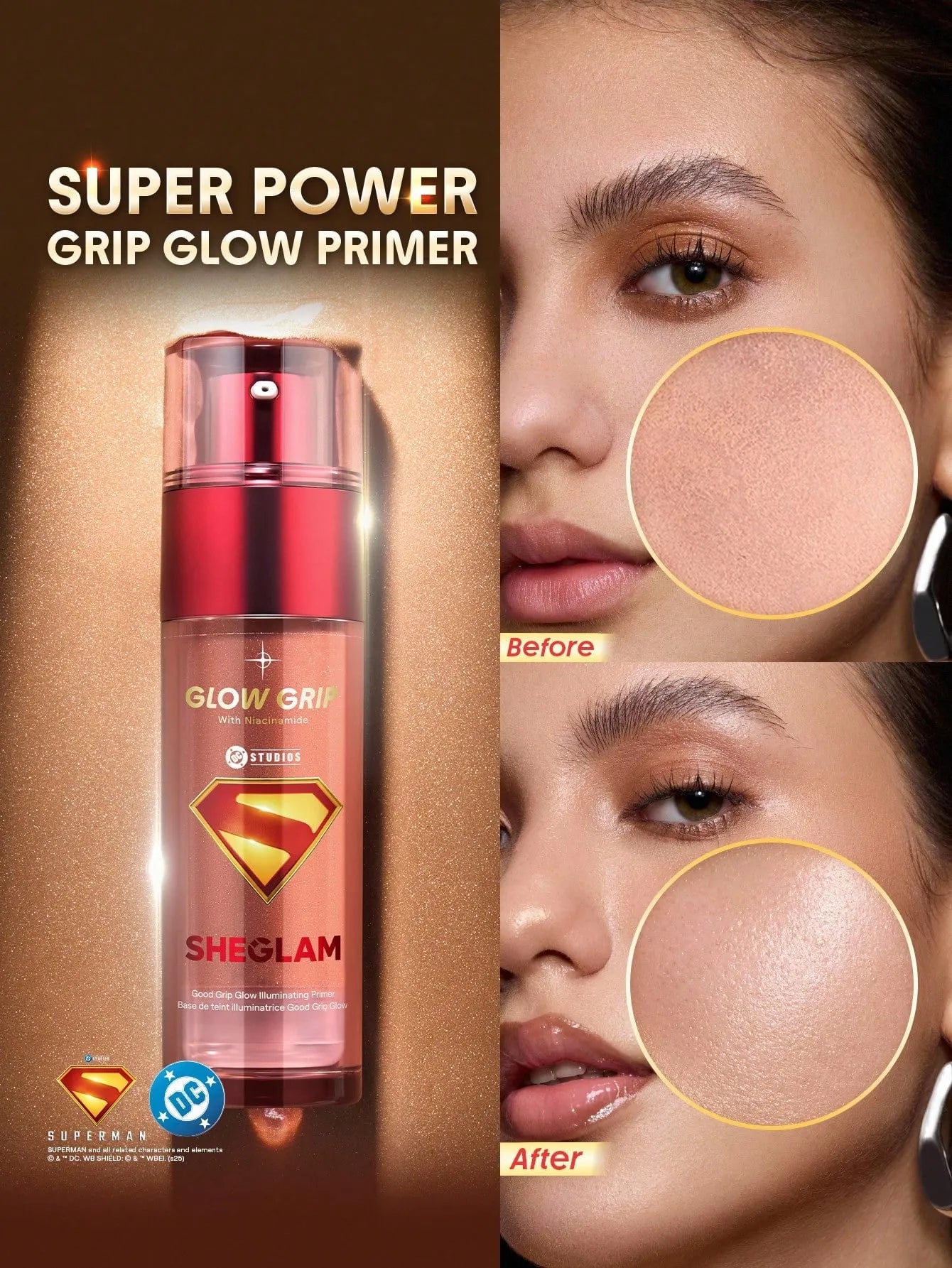 Sheglam - The Superman - Good Grip Glow Illuminating Primer