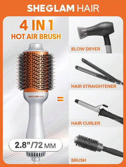 Sheglam - Hair Blowout Bliss Volumizing Hot Air Brush Uk Plug