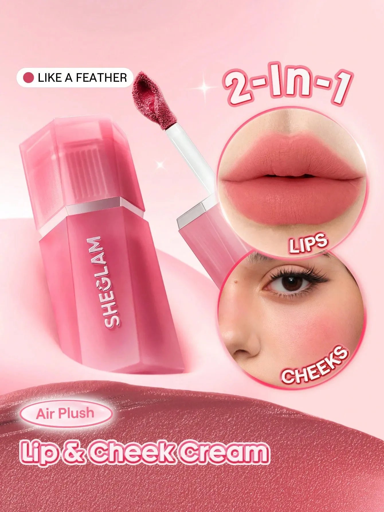 Sheglam - Air Plush Lip & Cheek Cream
