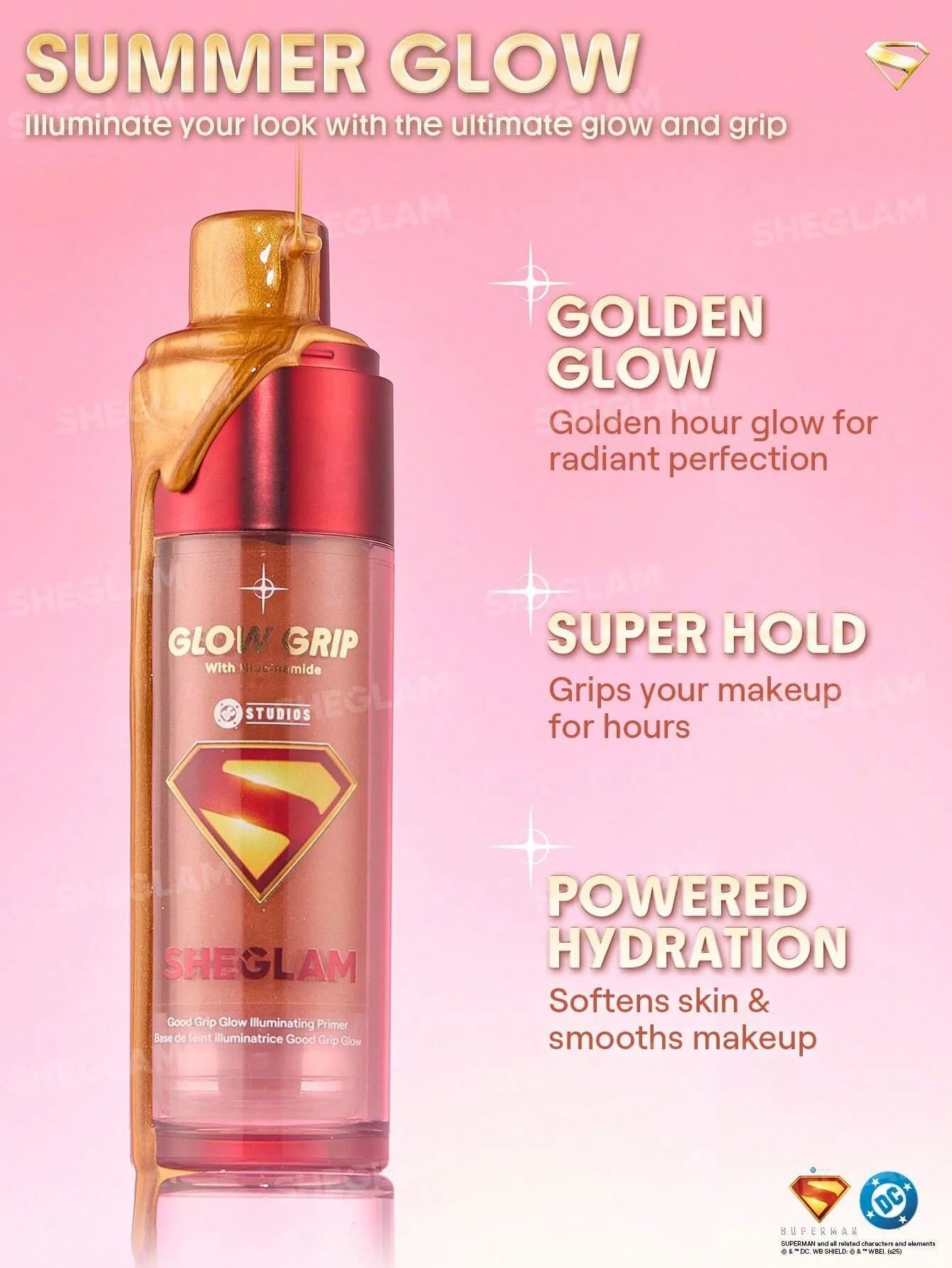 Sheglam - The Superman - Good Grip Glow Illuminating Primer
