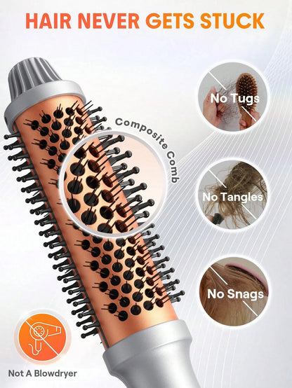 Sheglam - Hair It - Curl Thermal Blowout Brush 32Mm Uk Plug