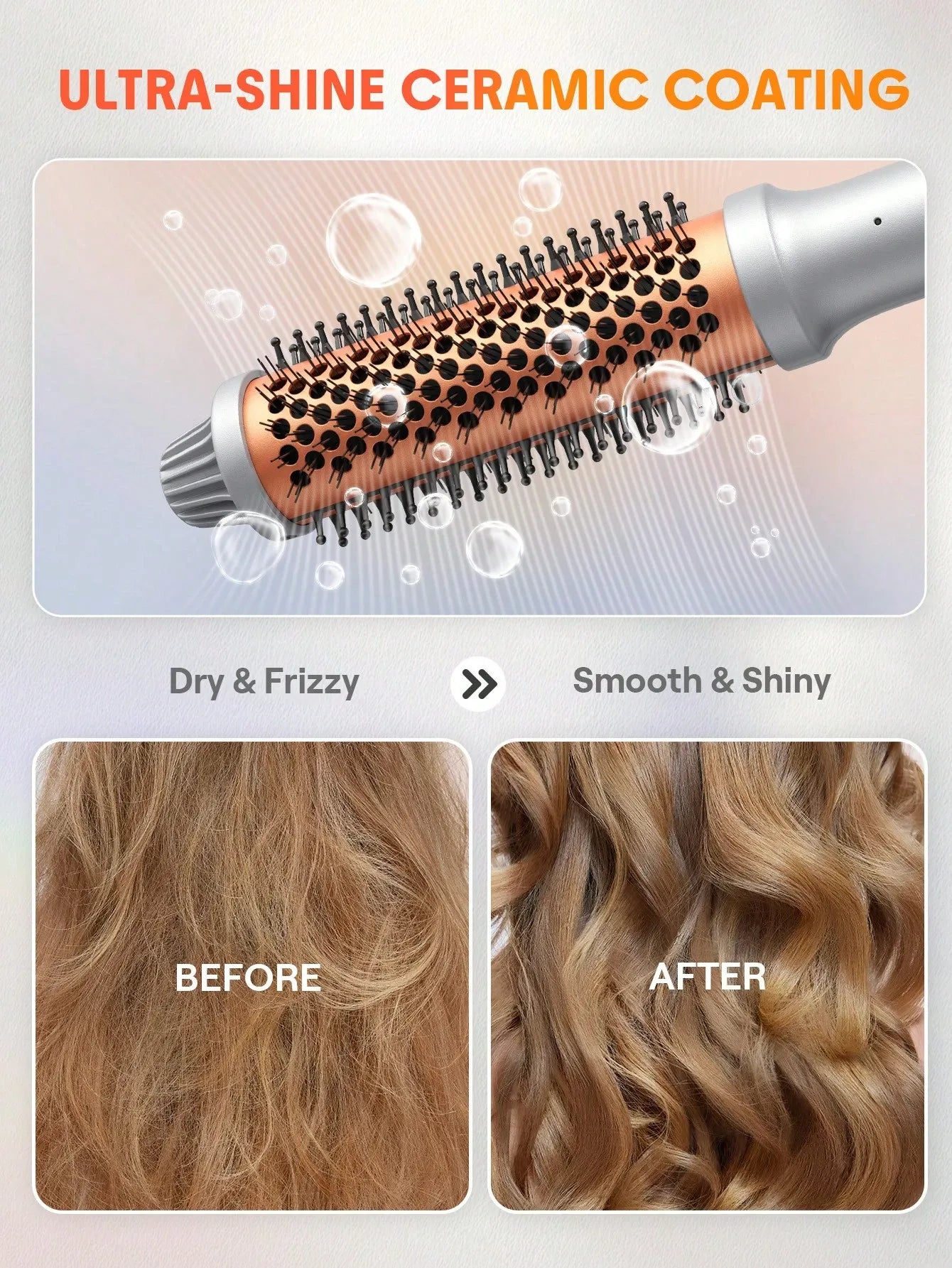 Sheglam - Hair It - Curl Thermal Blowout Brush 32Mm Uk Plug