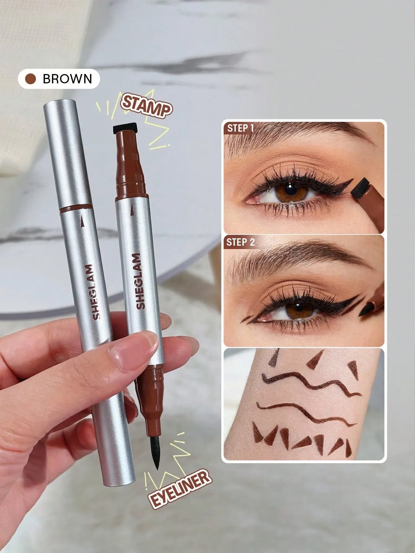SHEGLAM - Wing It Waterproof Liner Duo