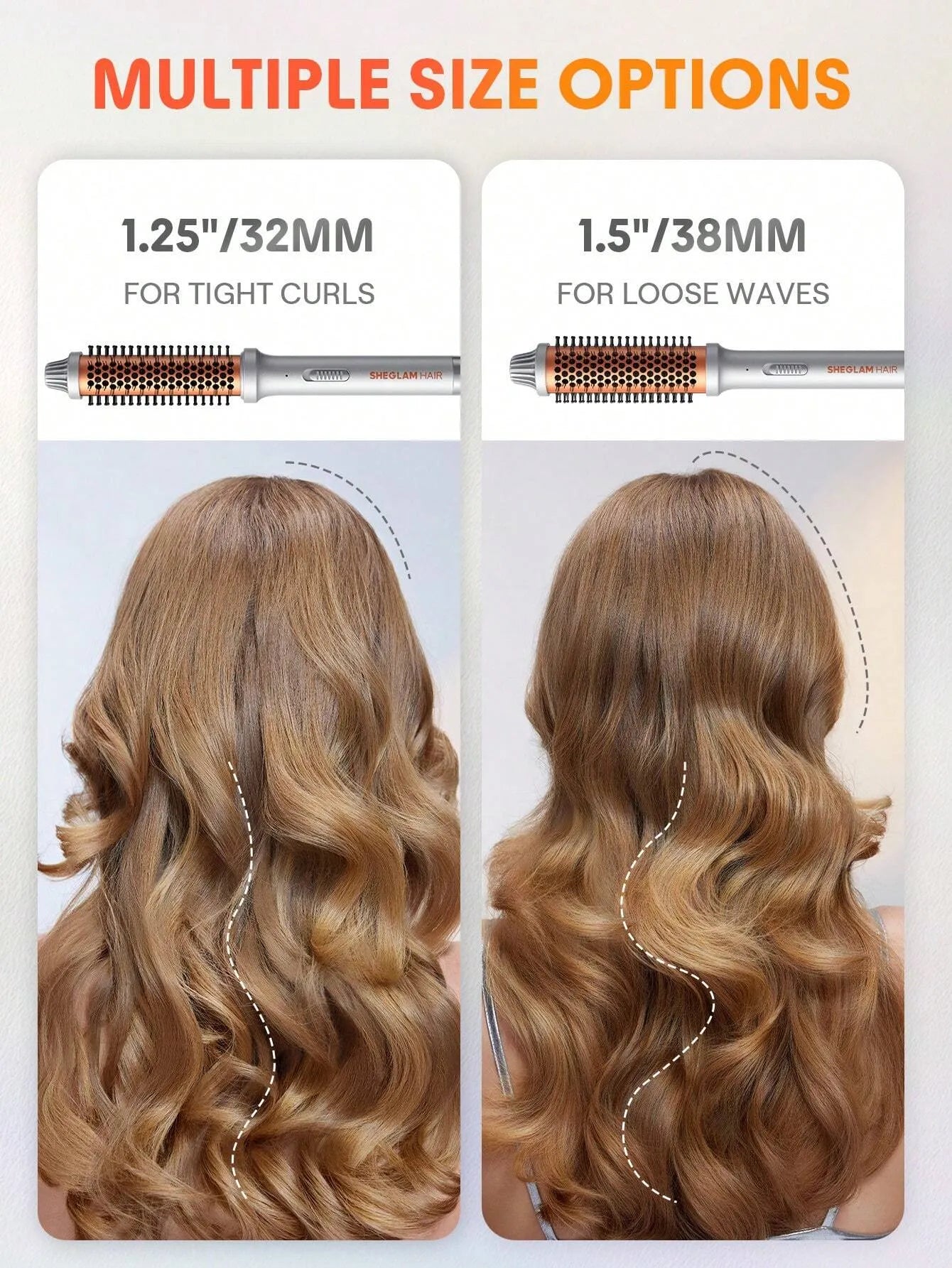 Sheglam - Hair It - Curl Thermal Blowout Brush 32Mm Uk Plug