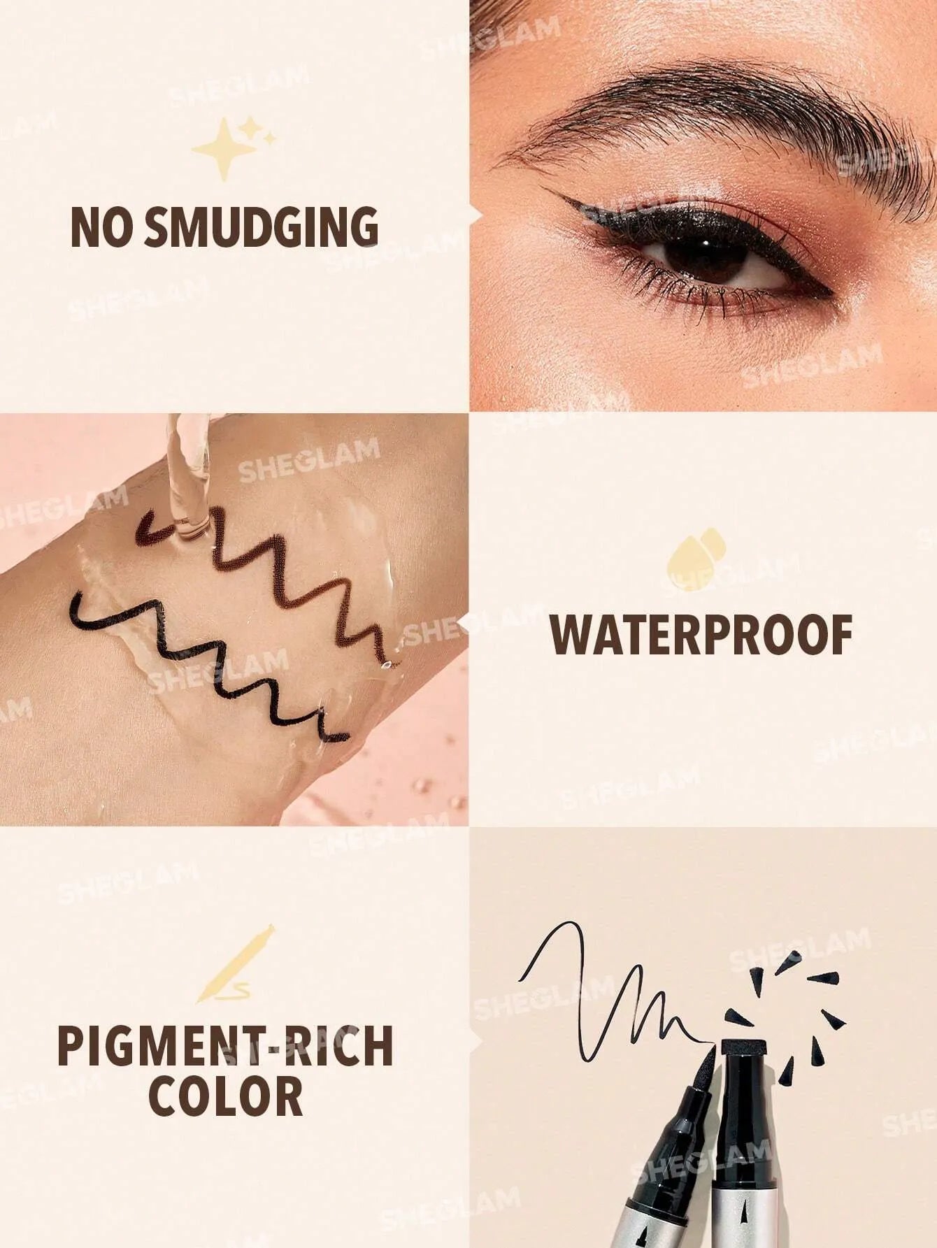 SHEGLAM - Wing It Waterproof Liner Duo