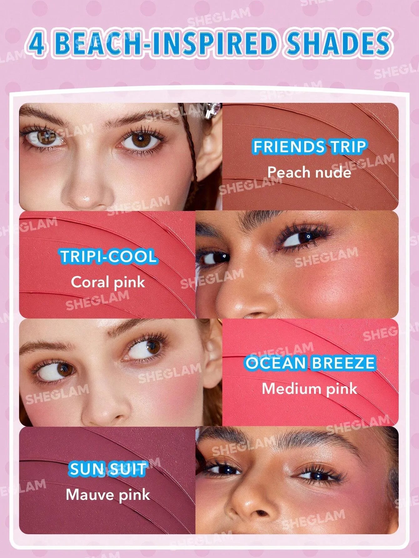 SHEGLAM - Hello Kitty Coastal Charm Cream Blush