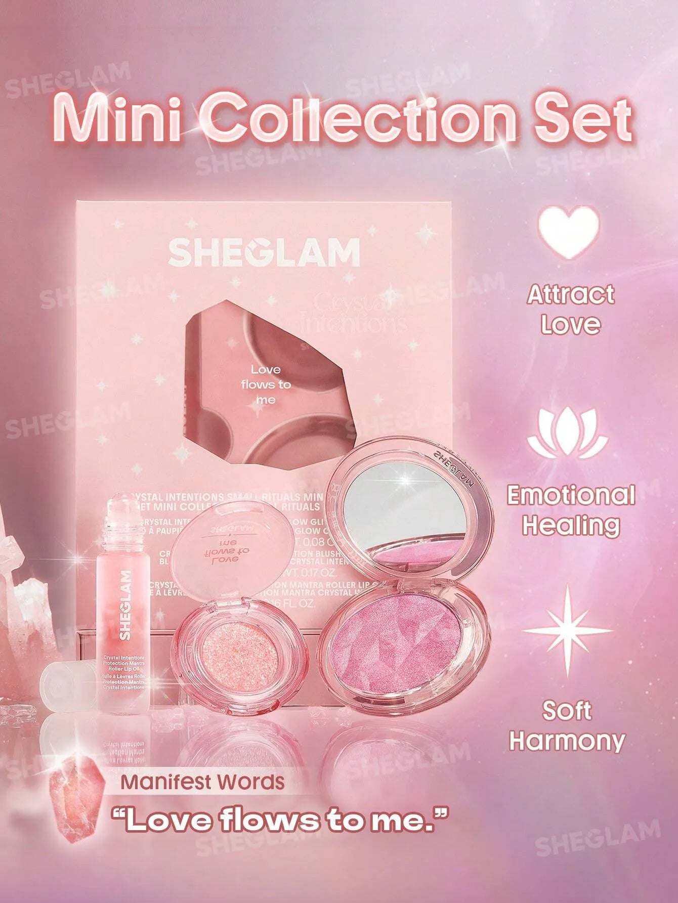 SHEGLAM - Crystal Intentions Small Rituals Mini Collection Set