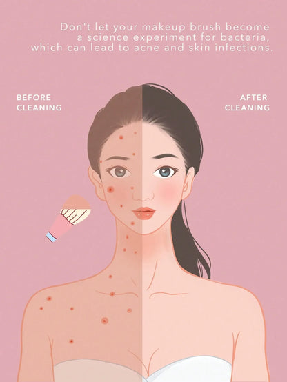 SHEGLAM - Fresh Sesh Brush & Sponge Shampoo-Pink