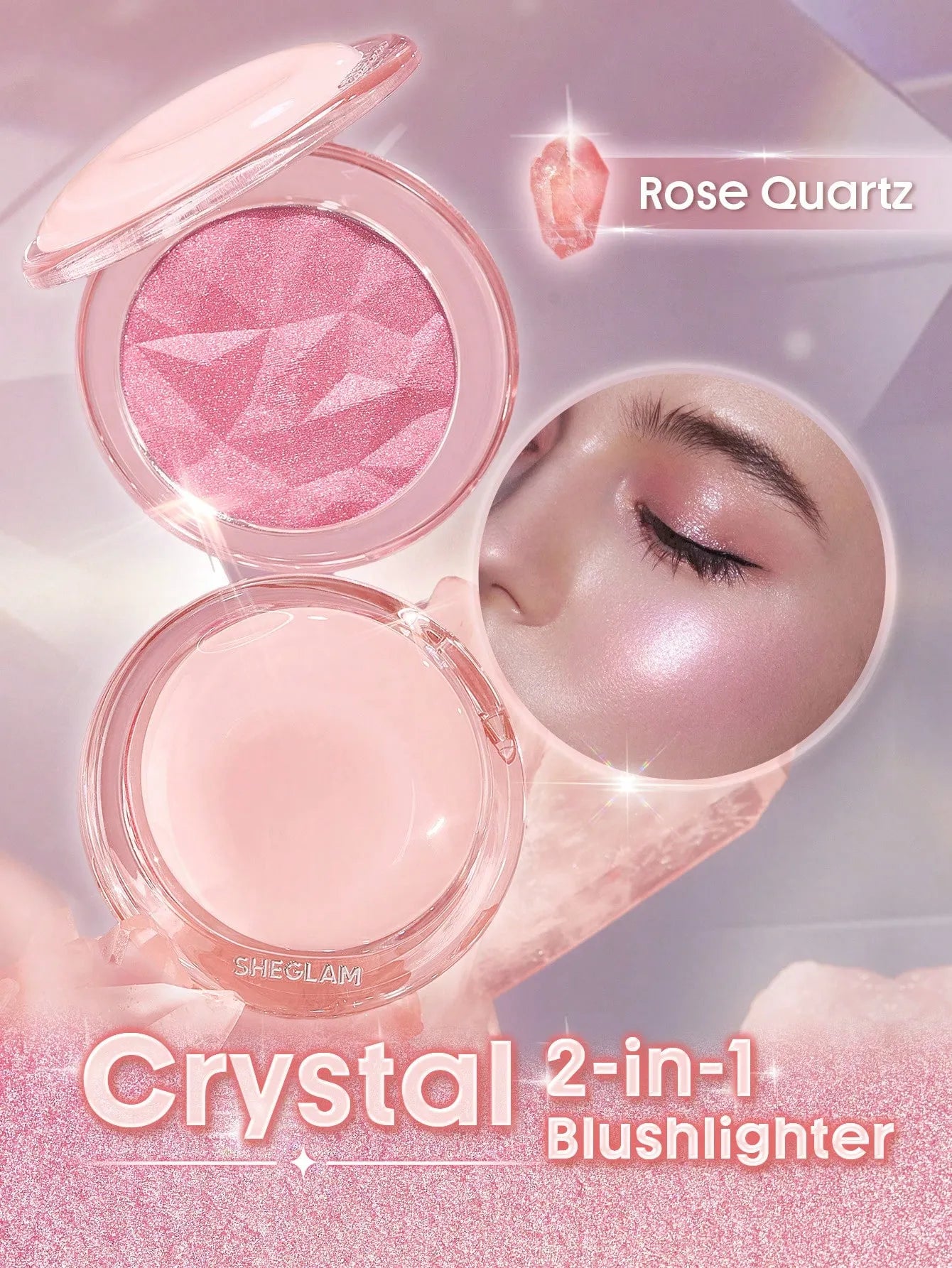 SHEGLAM - Crystal Intentions High Vibration Blushlighter