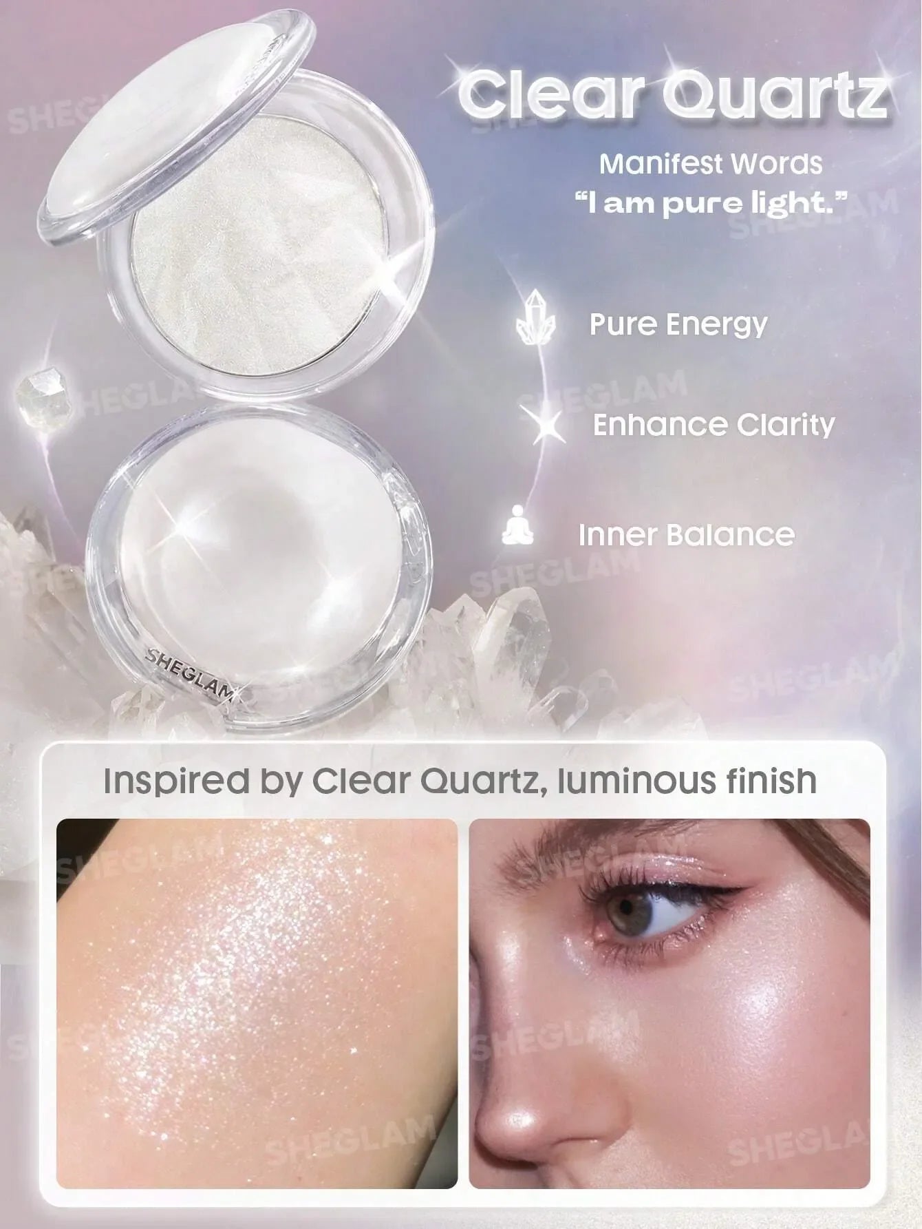 SHEGLAM - Crystal Intentions High Vibration Blushlighter
