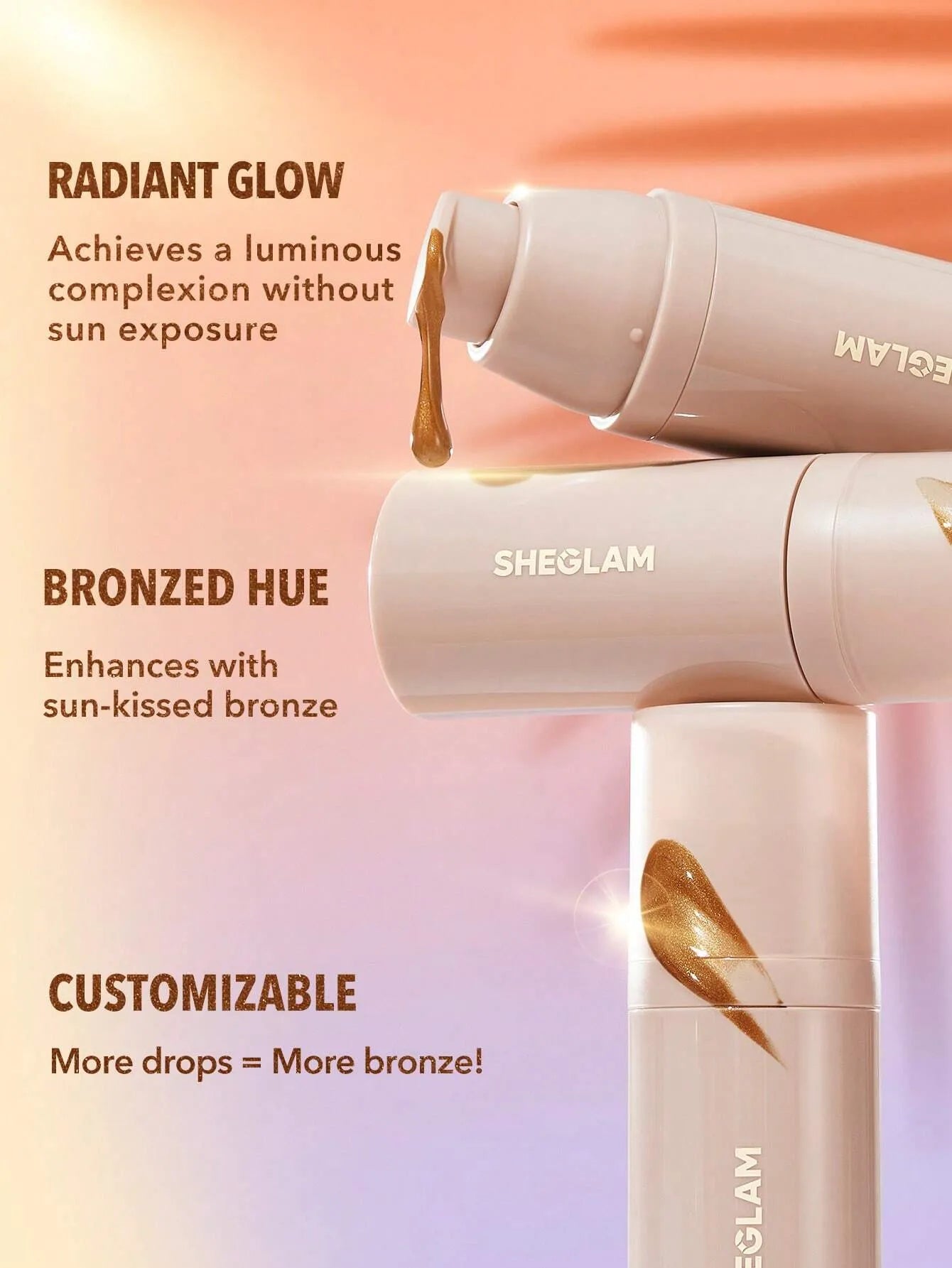 SHEGLAM - Glo Hero Bronzing Drops Contour Liquid