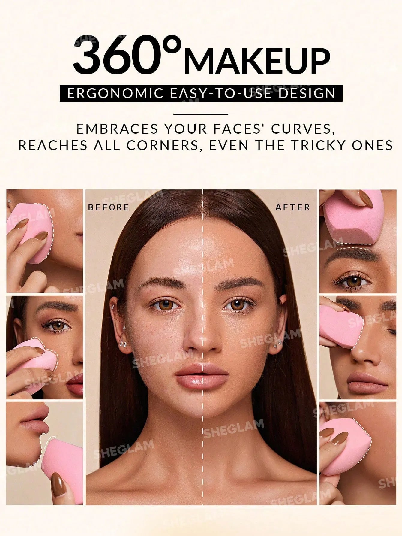 SHEGLAM - Multi-Faceted Makeup Sponge
